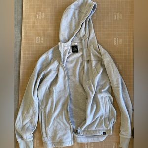 Men’s Prana fleece zip up jacket large